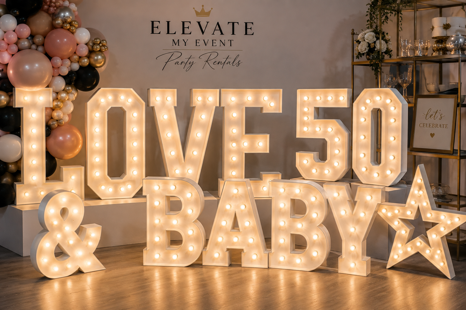 Marquee Letters & Numbers